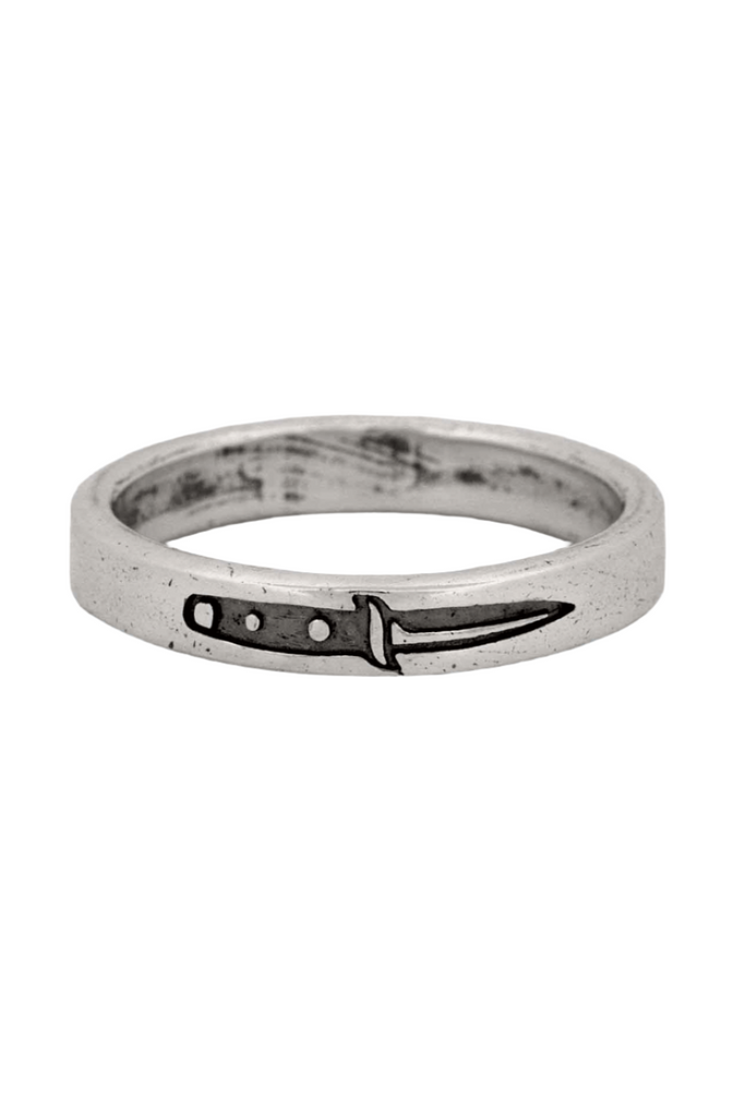 SUE THE BOY JEWELLERY SUE THE BOY DAGGER STACKER RING - 925 STERLING SILVER