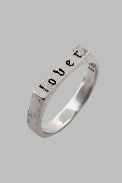 SUE THE BOY JEWELLERY SUE THE BOY LOVER STACKER RING - 925 STERLING SILVER