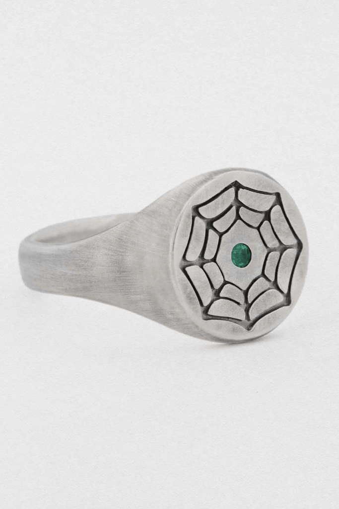 SUE THE BOY JEWELLERY SUE THE BOY WEB RING - 925 STERLING SILVER