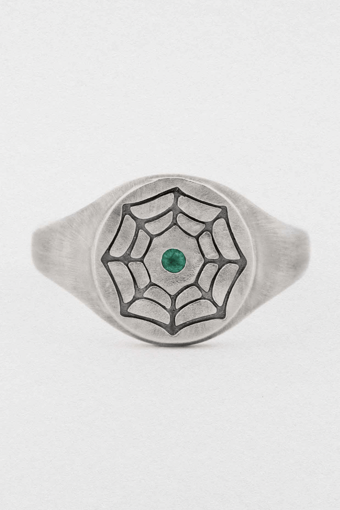 SUE THE BOY JEWELLERY SUE THE BOY WEB RING - 925 STERLING SILVER