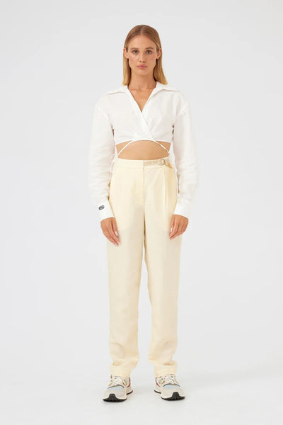 THE FIFTH LABEL LADIES PANTS THE FIFTH LABEL ACCLAIMED PANT - BANANA