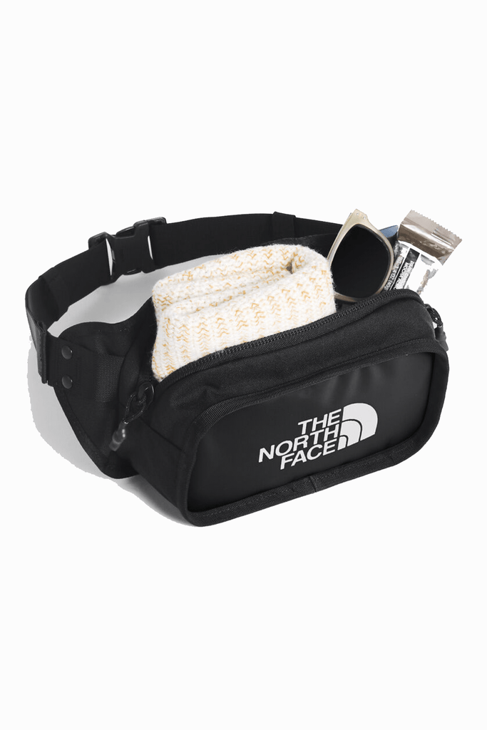 THE NORTH FACE MENS BACKPACKS & TRAVEL BAGS THE NORTH FACE EXPLORE BODY HIP PACK - BLACK