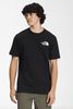 THE NORTH FACE MENS T-SHIRTS THE NORTH FACE BOX NSE TEE - BLACK/WHITE