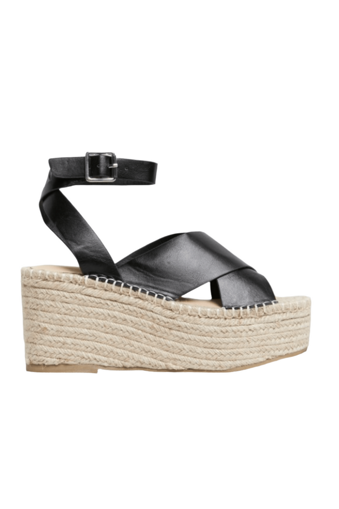 THERAPY SHOES SANDALS & HEELS THERAPY SHOES ANOUK PLATFORM - BLACK