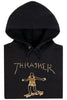 THRASHER MAGAZINE HOODIES THRASHER GONZ HOOD - BLACK/BROWN
