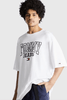 TOMMY JEANS MENS T-SHIRTS TOMMY JEANS TJM SKATE ENTRY GRAPHIC TEE - WHITE