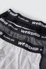 Worship Supplies Mens Trunks 3 Pack - Black/Grey Marle/Black Marle