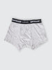Worship Supplies Mens Trunks 3 Pack - Black/Grey Marle/Black Marle