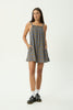 AFENDS Vania - Mini Dress - Cedar/Blue Check