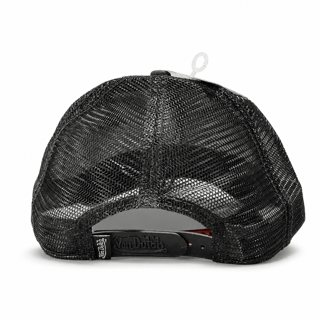 Von Dutch Washed Twill Trucker Hat - Bone/Black (placeholder photo: Grey colourway shown)