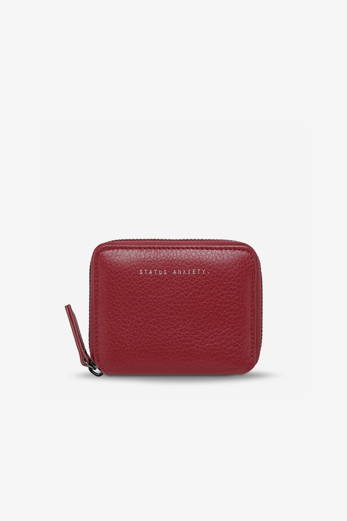 STATUS ANXIETY WAYWARD WALLET - ROUGE