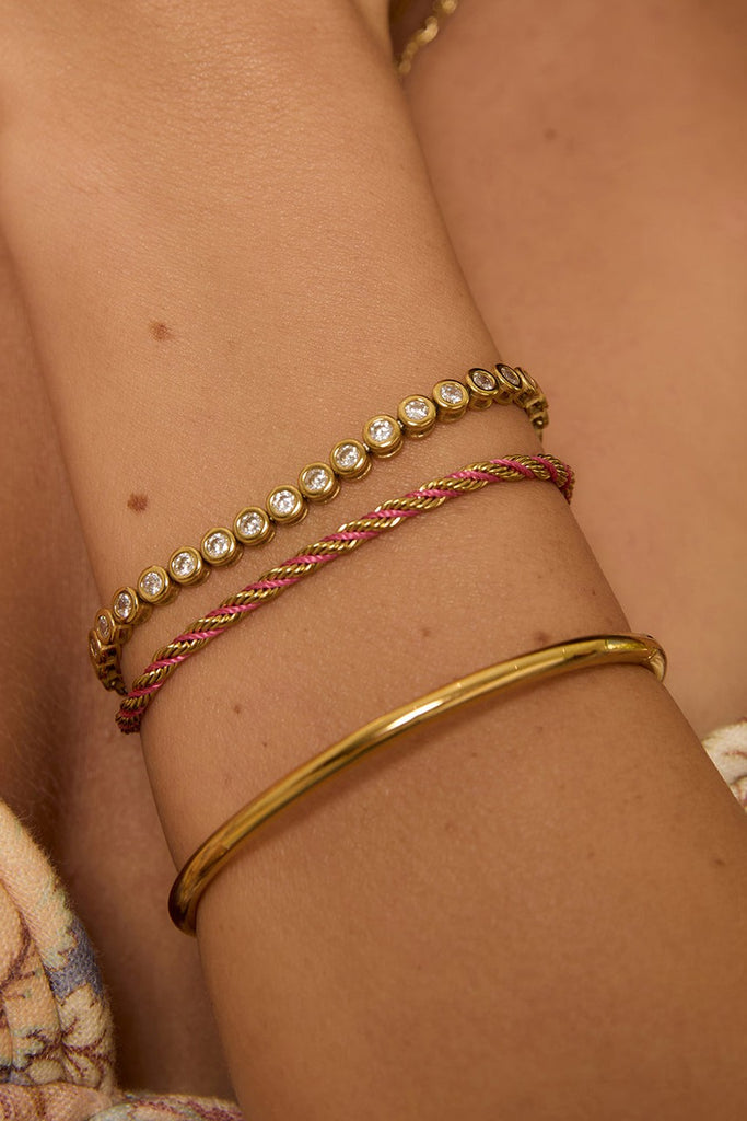 Arms of Eve Winona Gold Bracelet - Stone