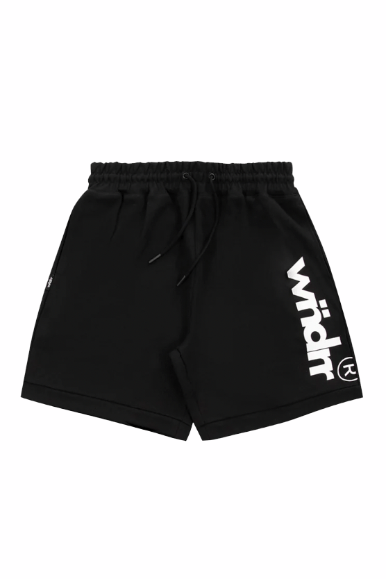 WNDRR MENS SHORTS WNDRR OFFCUT TECH TRACKSHORT - BLACK