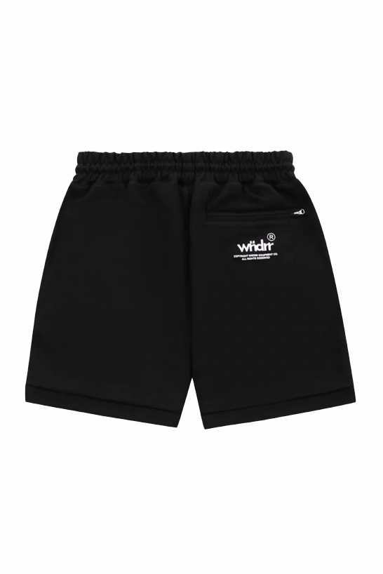 WNDRR MENS SHORTS WNDRR OFFCUT TECH TRACKSHORT - BLACK