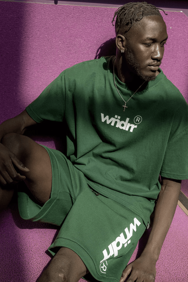 Wndrr Limitz Panel Club Tee Dusk Blue