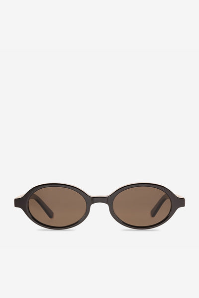 Status Anxiety Wonder Sunglasses - Espresso/Gold