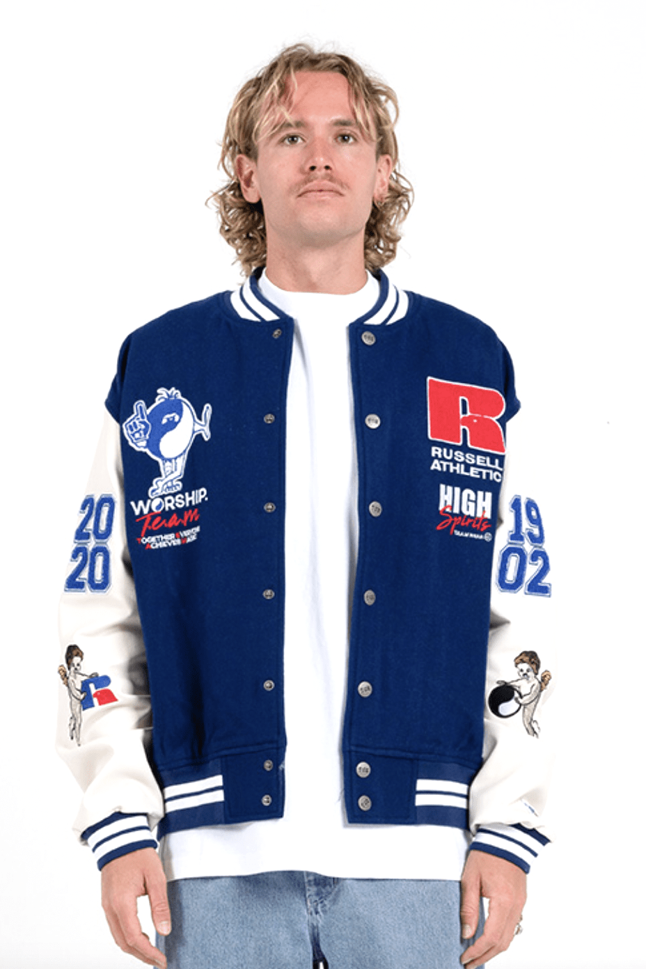 Mens High School Athletic Jackets Eisenhower Jacket Iuyhau Men's - Main Image