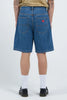 WORSHIP SUPPLIES MENS SHORTS WORSHIP SUPPLIES LOUNGER JEAN SHORT - MID BLUE