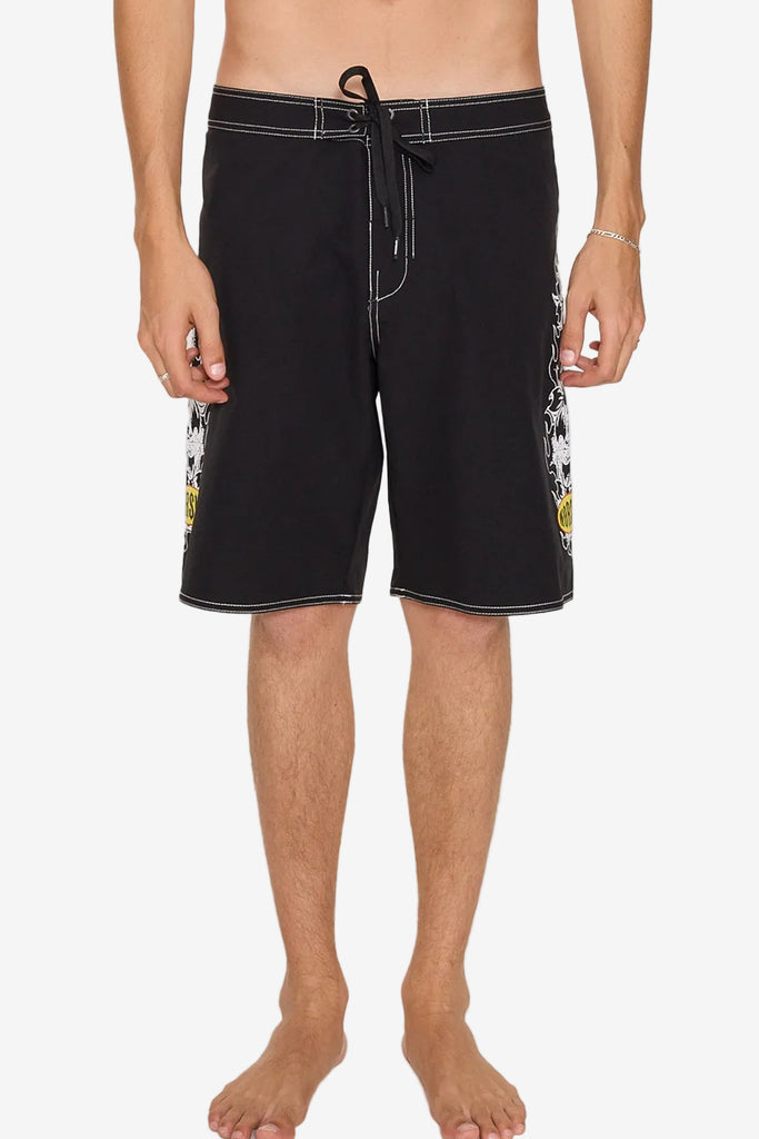 Worship Supplies Tropical Heat Boardshort - Black