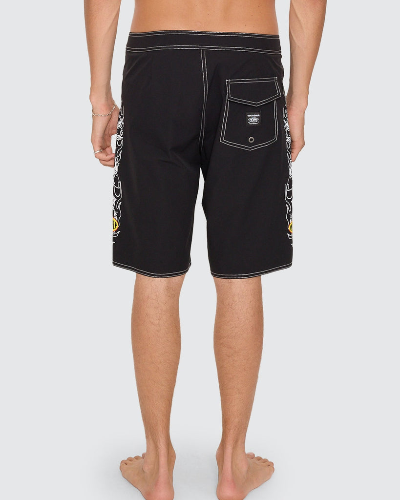 Worship Supplies Tropical Heat Boardshort - Black