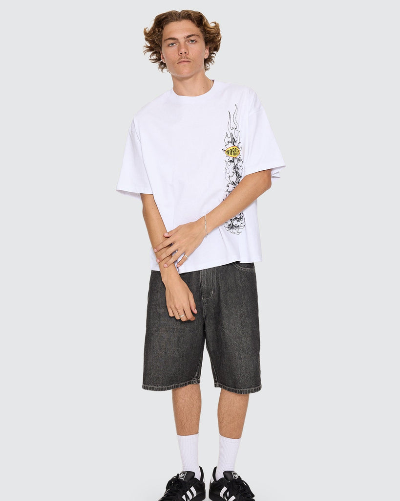 Worship Supplies Tropic Heat Big Dawg Jean Short - Spooky Black