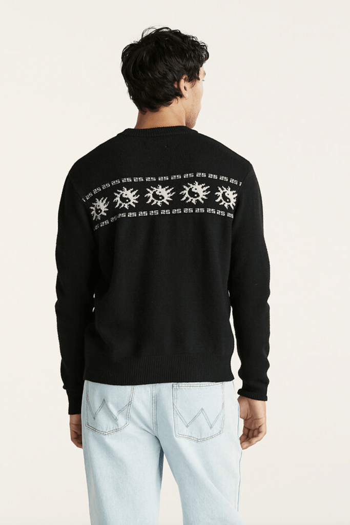 WRANGLER KNIT WRANGLER SUN YANG SLOUCH KNIT - BLACK