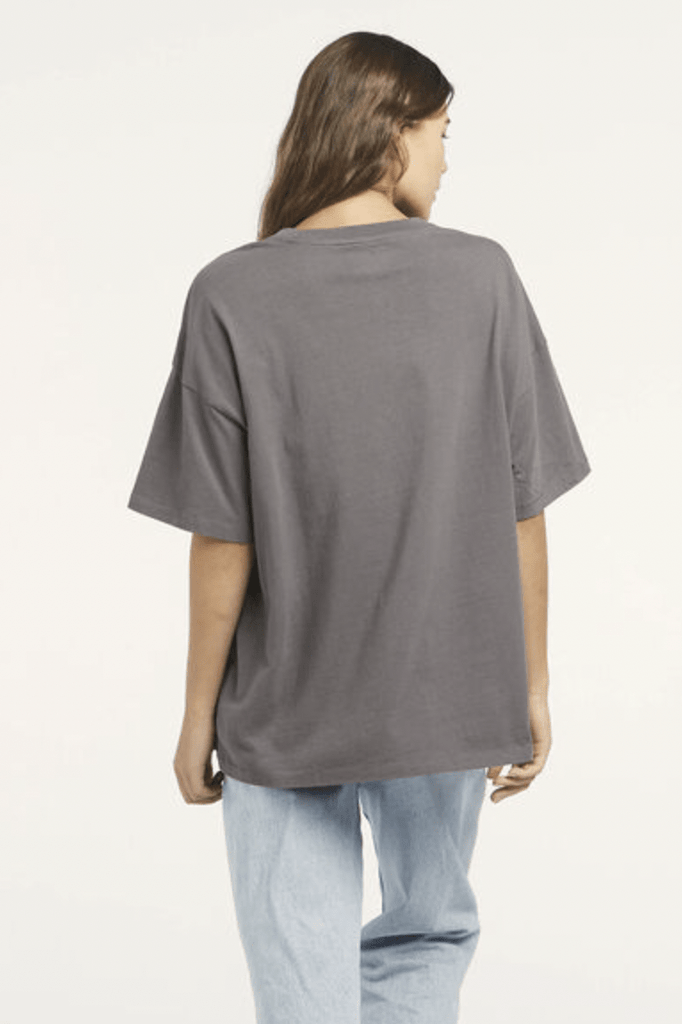 WRANGLER TOPS WRANGLER BOXY SLOUCH TEE PEACOCK OASIS