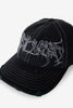 WORSHIP SUPPLIES SPINAL 6 PANEL HAT - WASHED BLACK