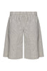LIONESS SEVIGNEY LONG SHORT - CREAM CHECK