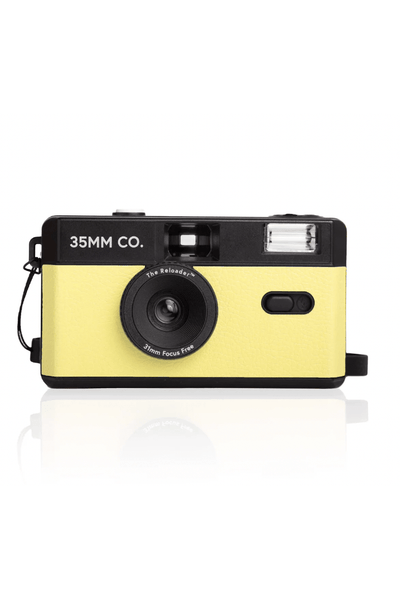 35mm co 35mm CO. THE RELOADER REUSABLE FILM CAMERA - PASTEL YELLOW