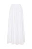 BARE BY CHARLIE HOLIDAY SKIRTS BARE THE MAXI SKIRT - WHITE