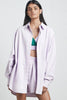 BARE BY CHARLIE HOLIDAY TOPS BARE THE LONG SLEEVE SHIRT - DIGITAL LAVENDER