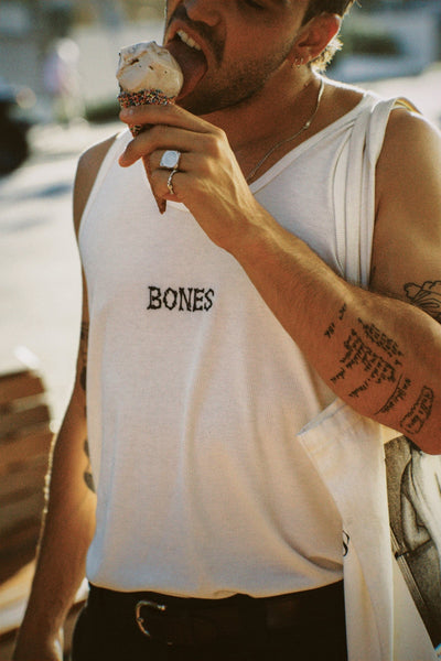 BILLY BONES CLUB TEES BILLY BONES CLUB TANK - VINTAGE WHITE