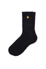 CARHARTT HEADWEAR 6-12 CARHARTT WIP CHASE SOCKS - BLACK