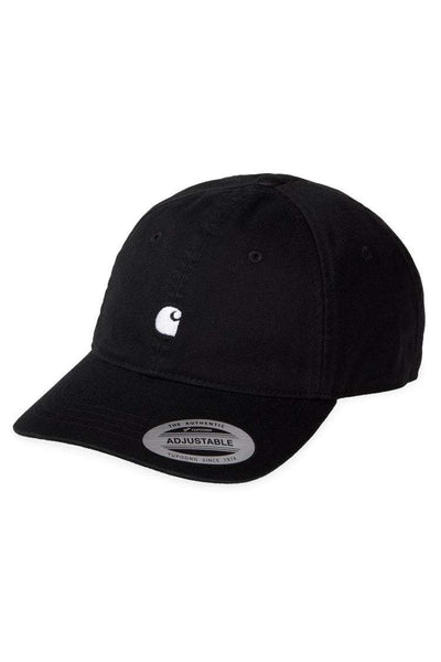CARHARTT HEADWEAR CARHARTT WIP MADISON LOGO CAP - BLACK