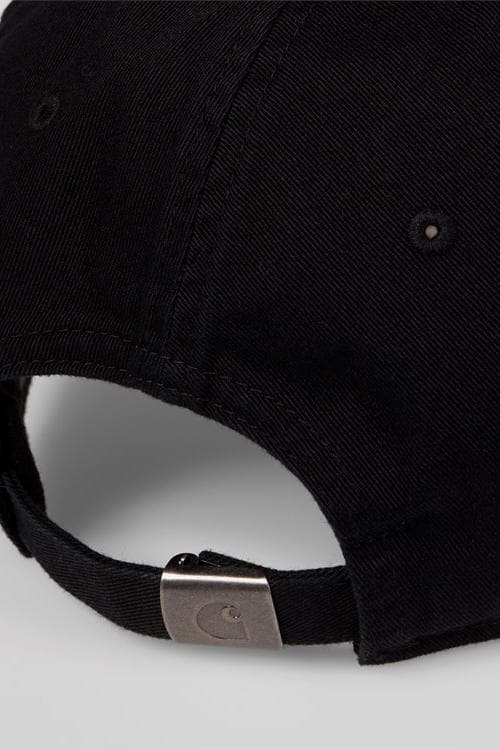 CARHARTT HEADWEAR CARHARTT WIP MADISON LOGO CAP - BLACK