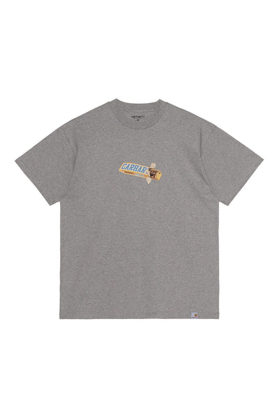 CARHARTT TEES CARHARTT WIP CHOCOLATE BAR TEE - GREY