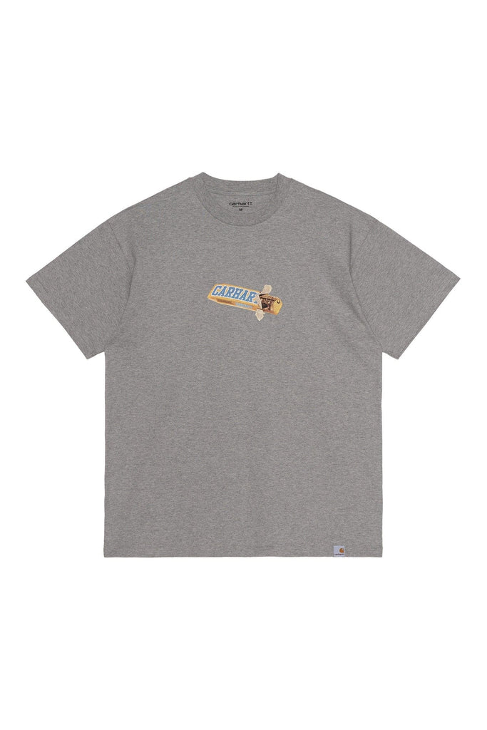 CARHARTT TEES CARHARTT WIP CHOCOLATE BAR TEE - GREY