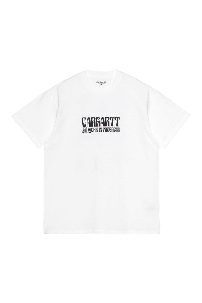CARHARTT TEES CARHARTT WIP REMOVALS TEE - WHITE/BLACK