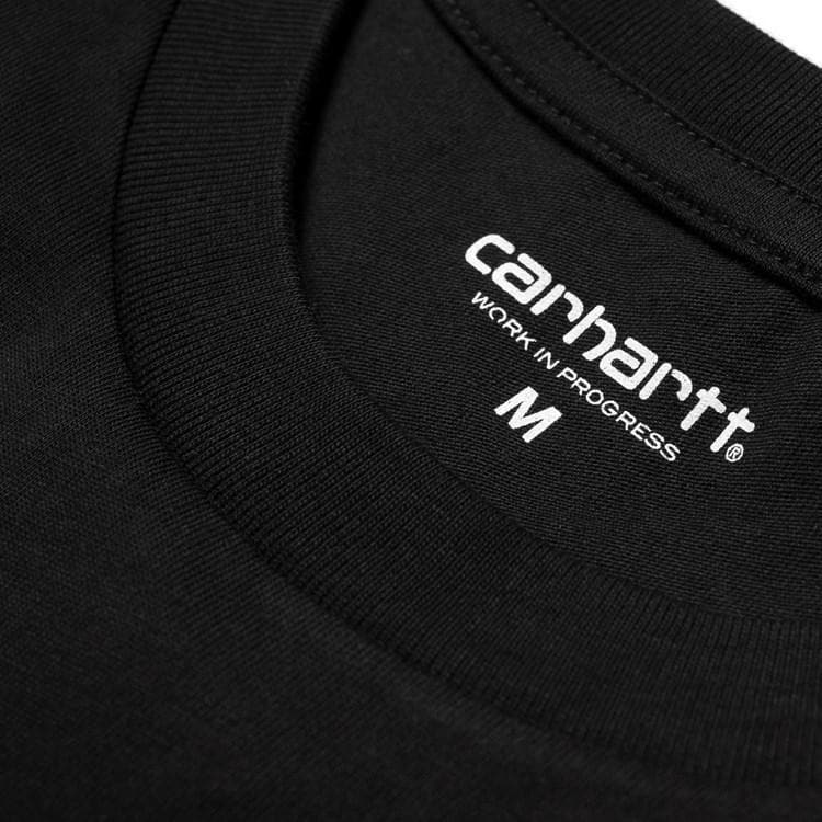 CARHARTT TEES CARHARTT WIP SCRIPT TEE - BLACK/WHITE