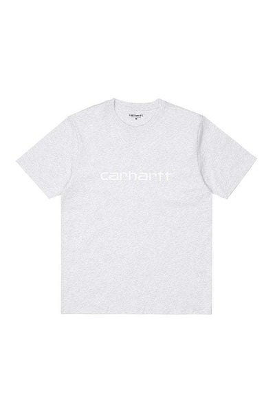 CARHARTT TEES CARHARTT WIP SCRIPT TEE - GREY/WHITE