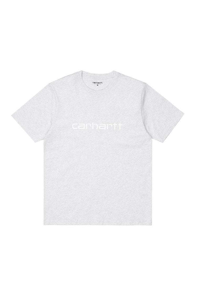 CARHARTT TEES CARHARTT WIP SCRIPT TEE - GREY/WHITE