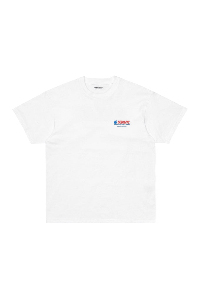 CARHARTT TEES CARHARTT WIP SOFTWARE TEE - WHITE