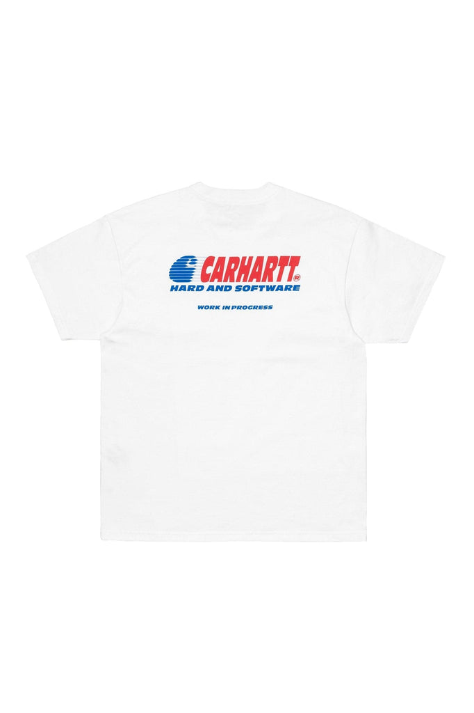 CARHARTT TEES CARHARTT WIP SOFTWARE TEE - WHITE
