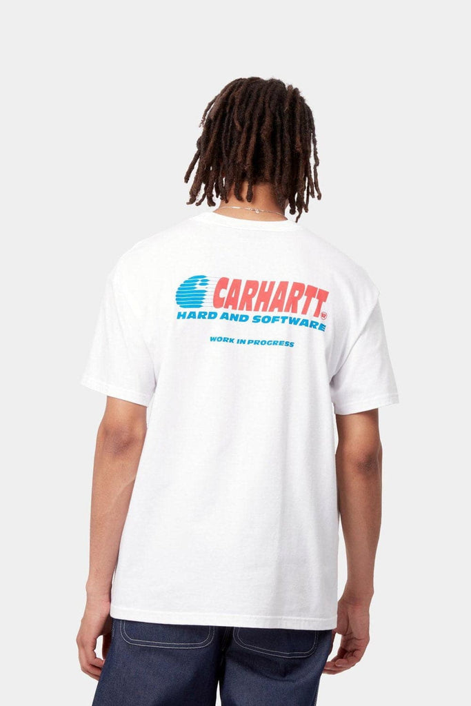 CARHARTT TEES CARHARTT WIP SOFTWARE TEE - WHITE
