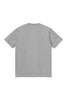 CARHARTT TEES CARHARTT WIP UNIVERSITY TEE - GREY/WHITE