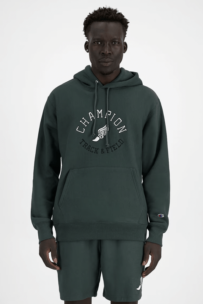 Champion athletic hoodie discount