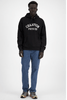 CHAMPION HOODIES CHAMPION REVERSE WEAVE COLLEGIATE PHYS ED HOODIE - BLACK