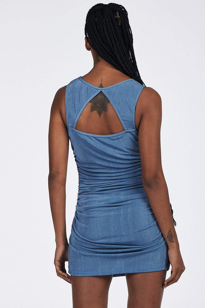 CHARLIE HOLIDAY DRESSES CHARLIE HOLIDAY SONNY DRESS - OCEAN