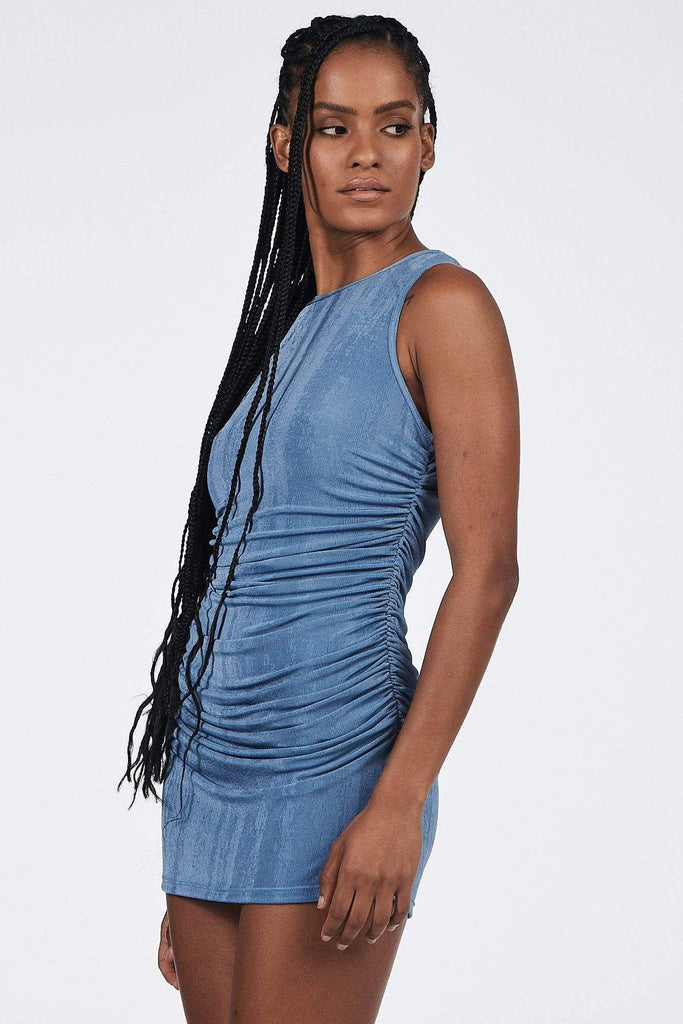 CHARLIE HOLIDAY DRESSES CHARLIE HOLIDAY SONNY DRESS - OCEAN